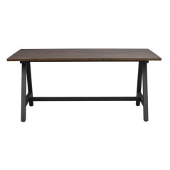 RO Carradale Extending Dining Table A 170x100 Brown/Black